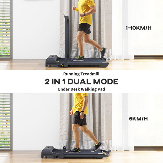 Tread Pro 2.5HP Folding Walking Pad Treadmill – Under Desk Walking Machine with Remote