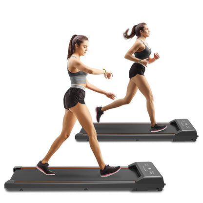 TreadPro Walking Pad Under Desk Treadmill LED Display And Remote Control Portable Treadmill